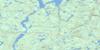 031P11 Lac Flamand Topo Map Thumbnail