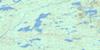 032G14 Lac Des Orignaux Topo Map Thumbnail