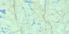 032H07 Lac Blondelas Topo Map Thumbnail