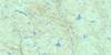 032H10 Lac Aux Huards Topo Map Thumbnail