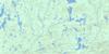 032H14 Lac Rivard Topo Map Thumbnail