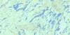 032I15 Lac Cosnier Topo Map Thumbnail