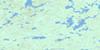 032J13 Lac Ginguet Topo Map Thumbnail