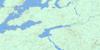 032K02 Lac Poncheville Topo Map Thumbnail