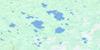 032L01 Lac Paul-Sauve Topo Map Thumbnail