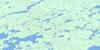 032N10 Lac Jolliet Topo Map Thumbnail
