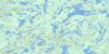 032O09 Lac Cawachagamite Topo Map Thumbnail
