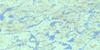 032O10 Lac Le Vilin Topo Map Thumbnail