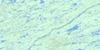 033A07 Lac Cadieux Topo Map Thumbnail