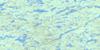033A14 Lac Boisseau Topo Map Thumbnail