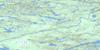 033J05 Lac Goffreteau Topo Map Thumbnail
