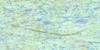 033J07 Lac Menellier Topo Map Thumbnail