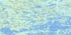 033P03 Lac Goselier Topo Map Thumbnail