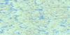 033P06 Lac Caujan Topo Map Thumbnail