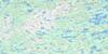 033P09 Lac Glinel Topo Map Thumbnail