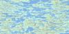 033P14 Lac D'Iberville Topo Map Thumbnail