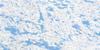 034I12 Lac Bisson Topo Map Thumbnail