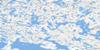 034O09 Lac Brunel Topo Map Thumbnail