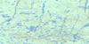 052I13 Burntrock Lake Topo Map Thumbnail