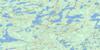 052K03 Cliff Lake Topo Map Thumbnail