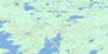 052K10 Aerofoil Lake Topo Map Thumbnail