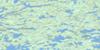052L08 Lennan Lake Topo Map Thumbnail