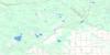 073H10 Bedard Creek Topo Map Thumbnail