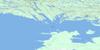 074O05 Isle Brochet Topo Map Thumbnail
