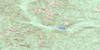 082F09 St Mary Lake Topo Map Thumbnail