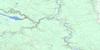 083B14 Brazeau Forks Topo Map Thumbnail