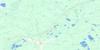 083N16 Pentland Lake Topo Map Thumbnail