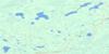 083O16 Mistehae Lake Topo Map Thumbnail
