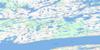085I02 Blachford Lake Topo Map Thumbnail