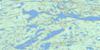 085P04 Thistlethwaite Lake Topo Map Thumbnail