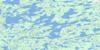 085P08 Beniah Lake Topo Map Thumbnail