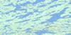 085P13 Wecho Lake Topo Map Thumbnail