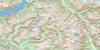 092K08 Little Toba River Topo Map Thumbnail