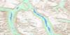 105D04 Takhini Lake Topo Map Thumbnail