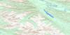 105L08 Glenlyon Lake Topo Map Thumbnail