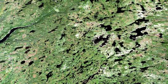 St Catherine's Satellite Map 001N03 at 1:50,000 scale - National Topographic System of Canada (NTS) - Orthophoto