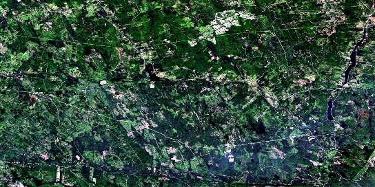 Air photo: Lochaber Satellite Image map 011E08 at 1:50,000 Scale
