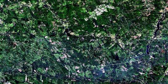 Air photo: Lochaber Satellite Image map 011E08 at 1:50,000 Scale