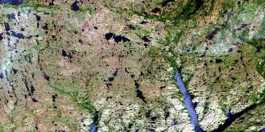 Air photo: D'Espoir Brook Satellite Image map 011P16 at 1:50,000 Scale