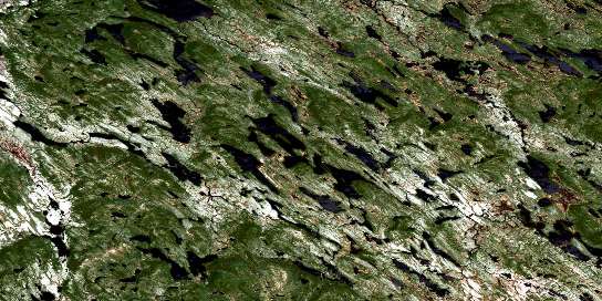 Air photo: Lac Goullay Satellite Image map 012M14 at 1:50,000 Scale