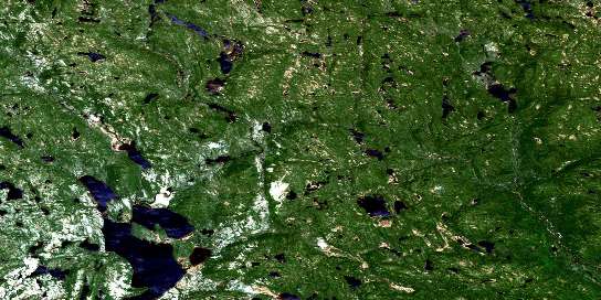 Air photo: Lac Le Dore Satellite Image map 012N06 at 1:50,000 Scale