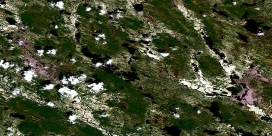 Air photo: No Title Satellite Image map 013D08 at 1:50,000 Scale