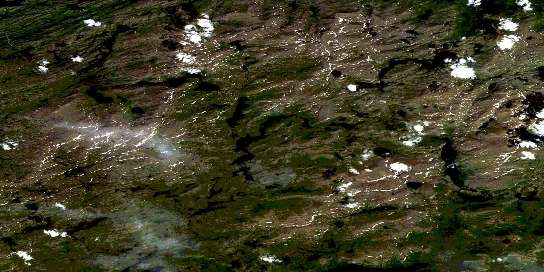 Air photo: Etagaulet River Satellite Image map 013G10 at 1:50,000 Scale