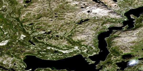 Air photo: Port Manvers Run Satellite Image map 014C13 at 1:50,000 Scale