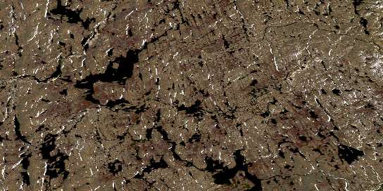 Lac Navieres Satellite Map 014E04 at 1:50,000 scale - National Topographic System of Canada (NTS) - Orthophoto