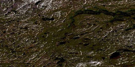 No Title Satellite Map 014E06 at 1:50,000 scale - National Topographic System of Canada (NTS) - Orthophoto